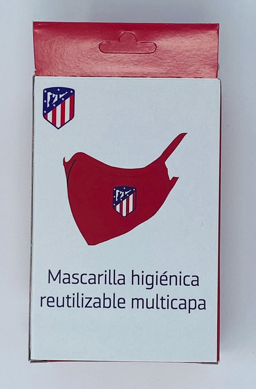 Mascarilla Roja Atlético de Madrid