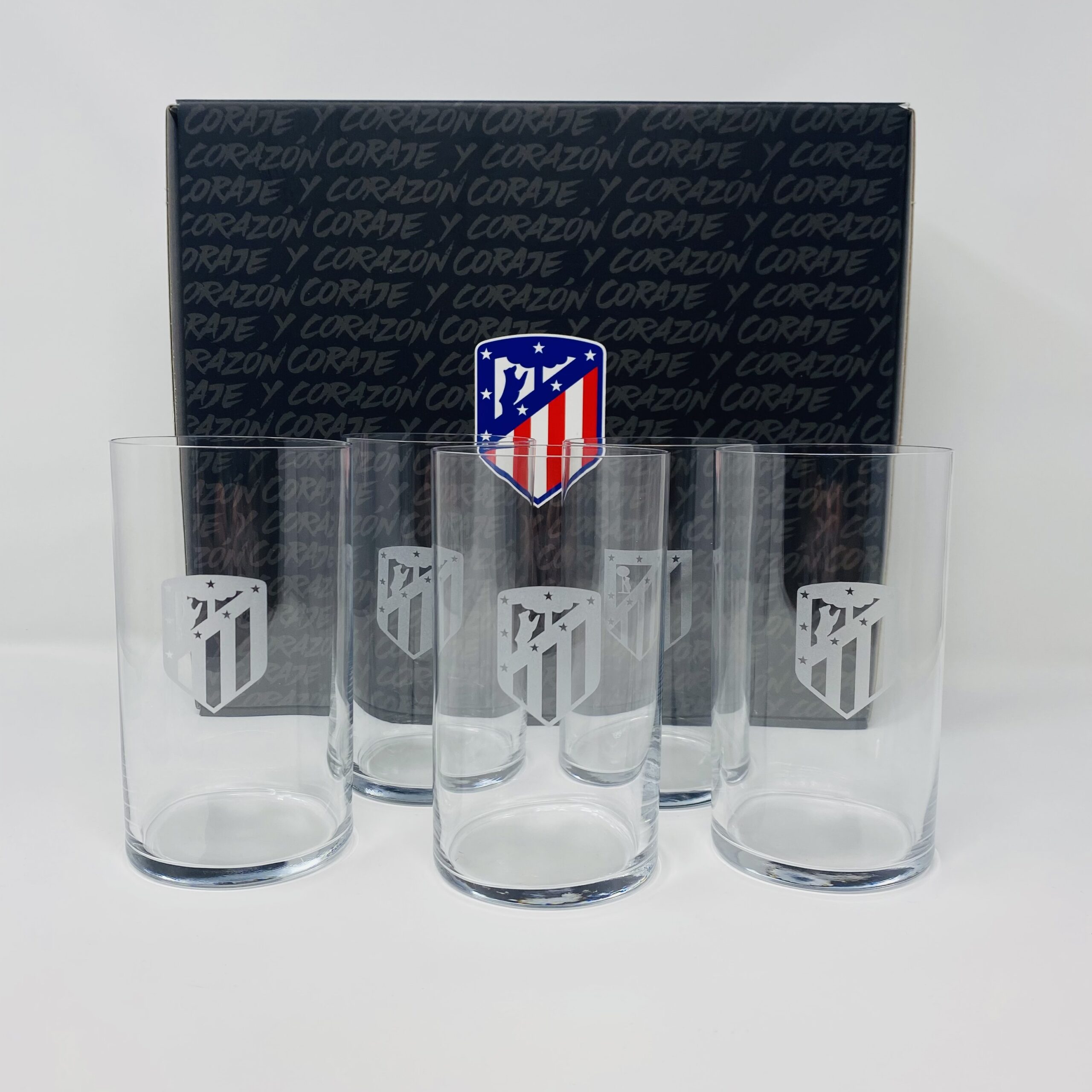 Pack 5 Vasos Premium Atlético de Madrid