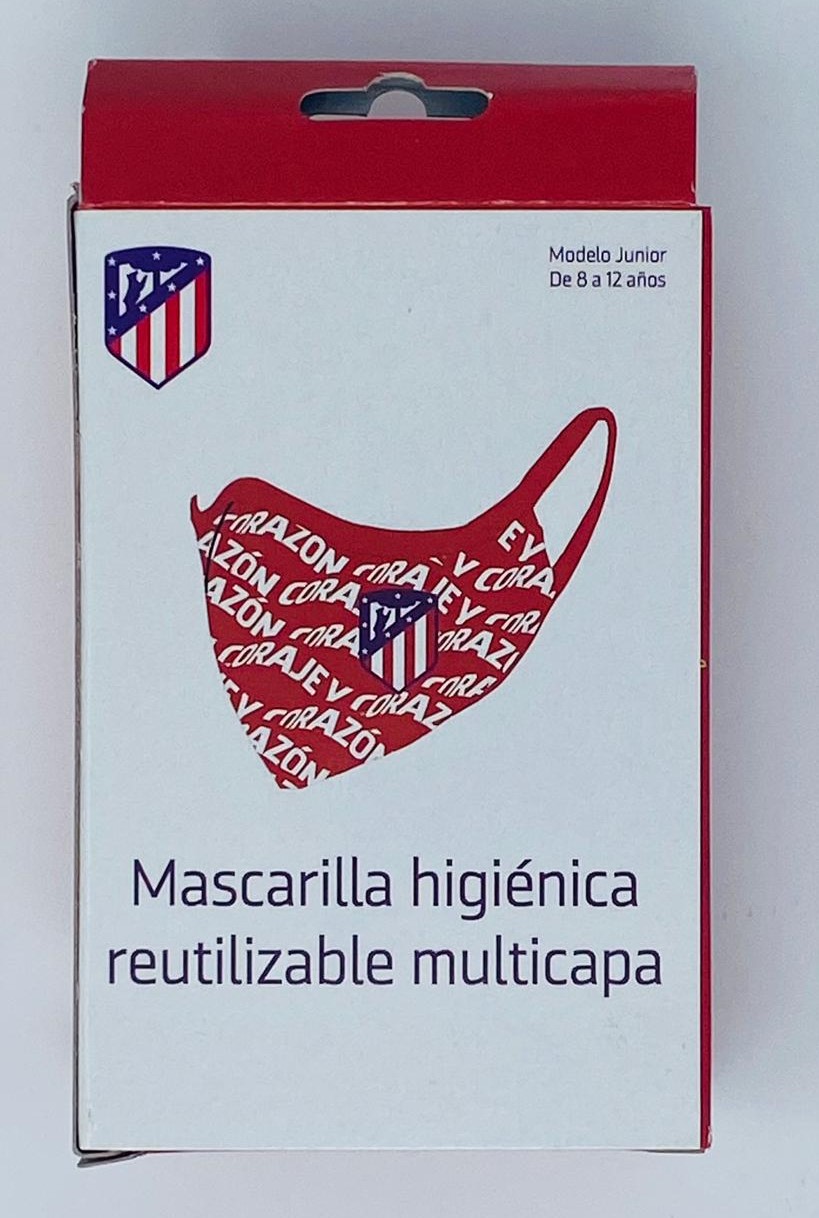 Mascarilla Junior Coraje y Corazón
